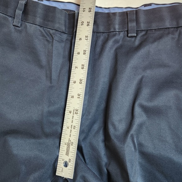 Brooks Brothers Blue Lightweight Advantage Chino Clark Pants Mens 36x30 - Picture 10 of 15
